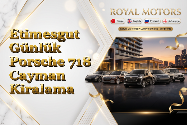 Etimesgut Günlük Porsche 718 Cayman Kiralama