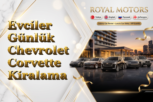 Evciler Günlük Chevrolet Corvette Kiralama