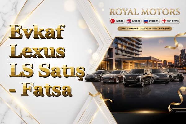 Evkaf Lexus LS Satış - Fatsa