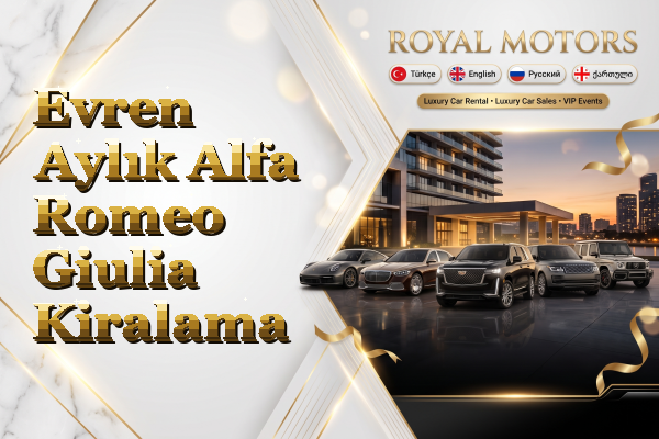 Evren Aylık Alfa Romeo Giulia Kiralama