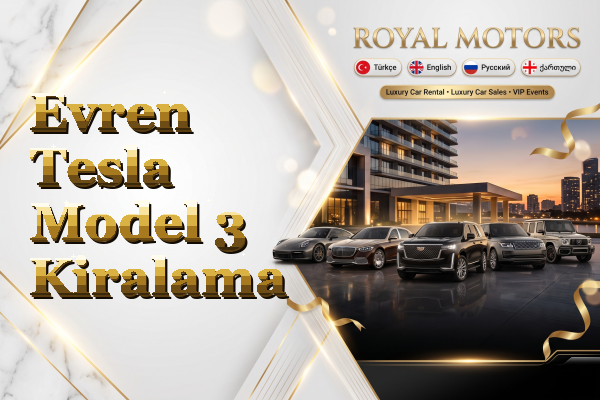 Evren Tesla Model 3 Kiralama