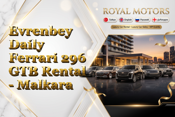 Evrenbey Daily Ferrari 296 GTB Rental - Malkara
