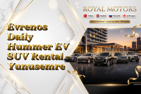 Evrenos Daily Hummer EV SUV Rental - Yunusemre