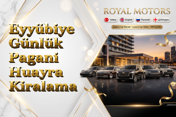 Eyyübiye Günlük Pagani Huayra Kiralama