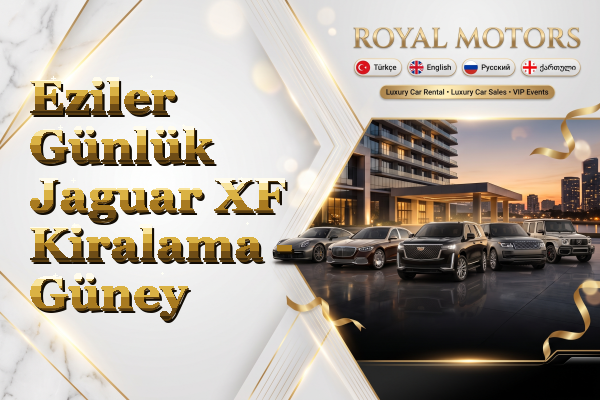 Eziler Günlük Jaguar XF Kiralama - Güney