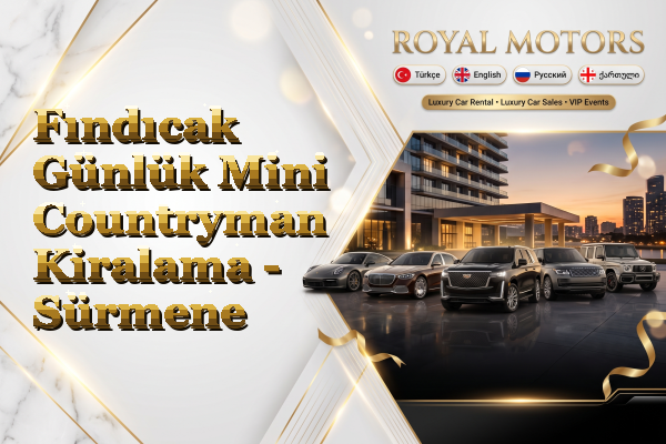 Fındıcak Günlük Mini Countryman Kiralama - Sürmene