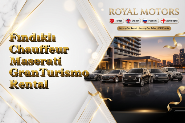 Fındıklı Chauffeur Maserati GranTurismo Rental