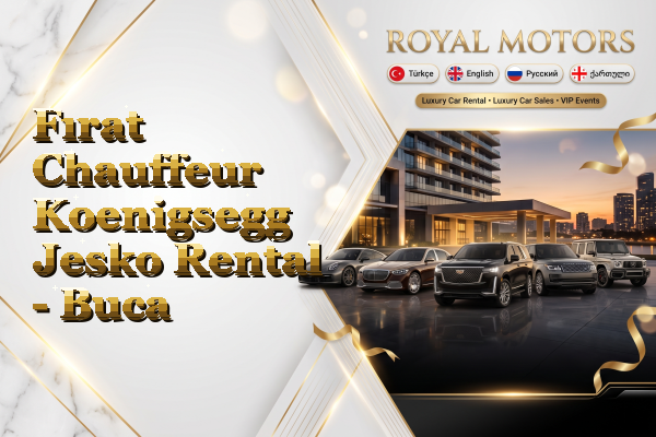 Fırat Chauffeur Koenigsegg Jesko Rental - Buca