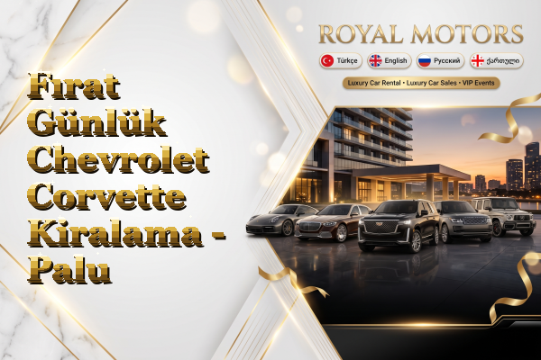 Fırat Günlük Chevrolet Corvette Kiralama - Palu