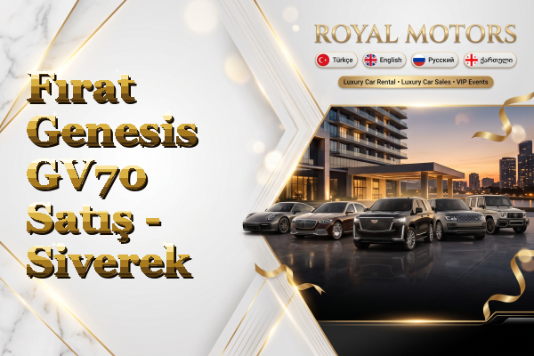 Fırat Genesis GV70 Satış - Siverek