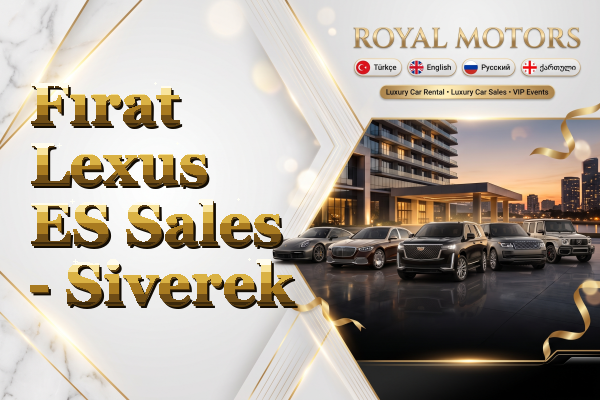 Fırat Lexus ES Sales - Siverek