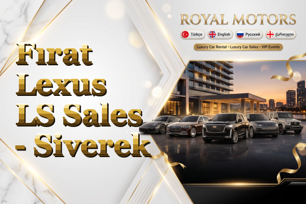 Fırat Lexus LS Sales - Siverek