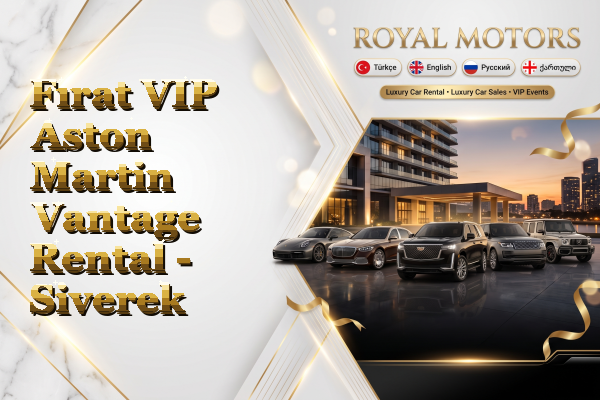 Fırat VIP Aston Martin Vantage Rental - Siverek