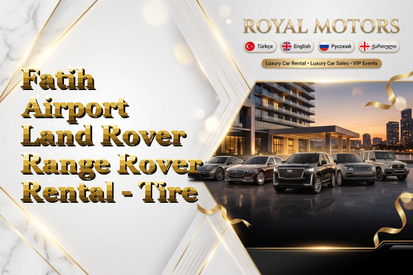 Fatih Airport Land Rover Range Rover Rental - Tire
