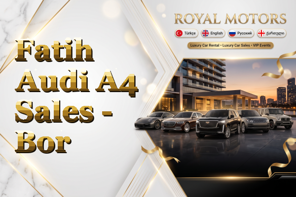 Fatih Audi A4 Sales - Bor