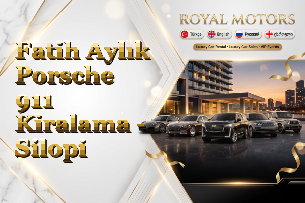 Fatih Aylık Porsche 911 Kiralama - Silopi
