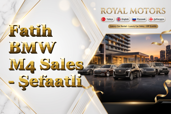 Fatih BMW M4 Sales - Şefaatli