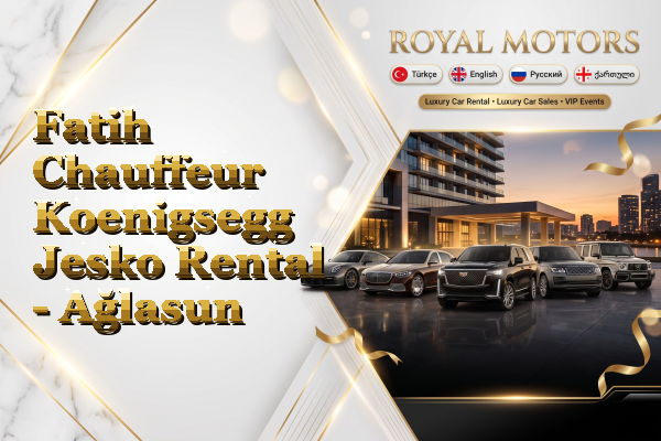 Fatih Chauffeur Koenigsegg Jesko Rental - Ağlasun