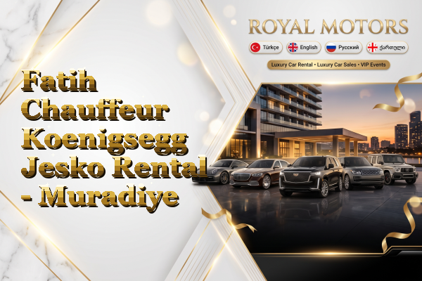 Fatih Chauffeur Koenigsegg Jesko Rental - Muradiye