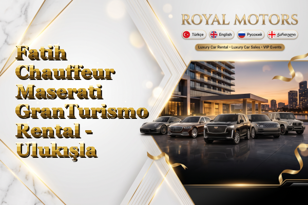 Fatih Chauffeur Maserati GranTurismo Rental - Ulukışla
