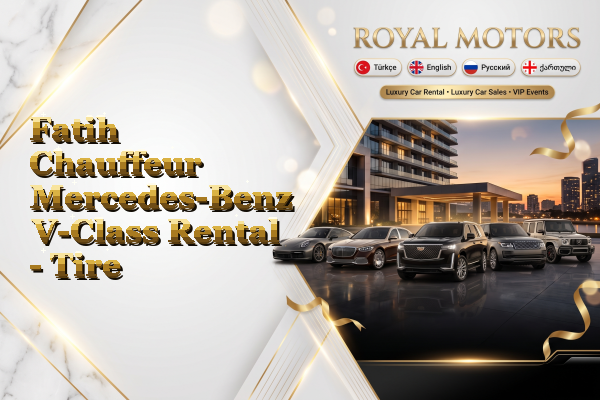 Fatih Chauffeur Mercedes-Benz V-Class Rental - Tire