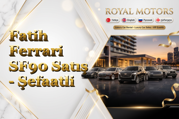 Fatih Ferrari SF90 Satış - Şefaatli