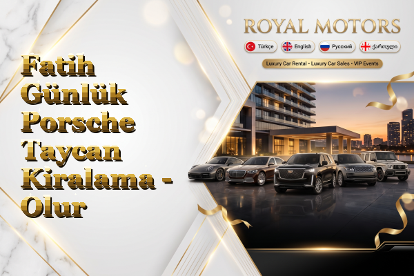 Fatih Günlük Porsche Taycan Kiralama - Olur