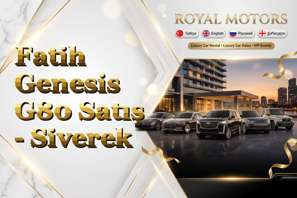 Fatih Genesis G80 Satış - Siverek