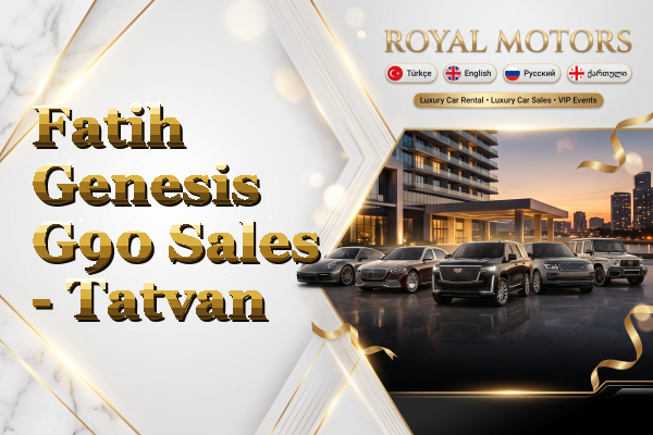 Fatih Genesis G90 Sales - Tatvan