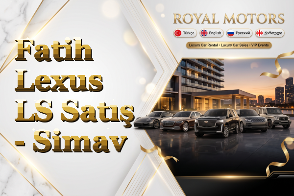 Fatih Lexus LS Satış - Simav