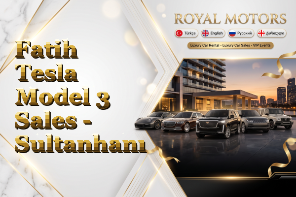 Fatih Tesla Model 3 Sales - Sultanhanı