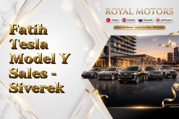 Fatih Tesla Model Y Sales - Siverek
