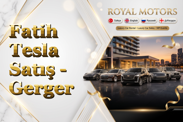 Fatih Tesla Satış - Gerger