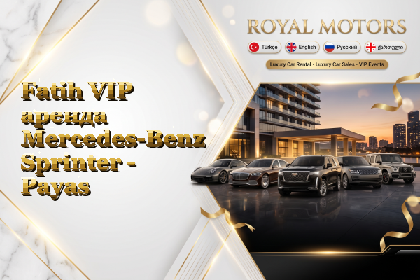 Fatih VIP аренда Mercedes-Benz Sprinter - Payas