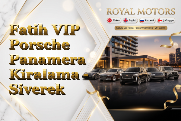 Fatih VIP Porsche Panamera Kiralama - Siverek