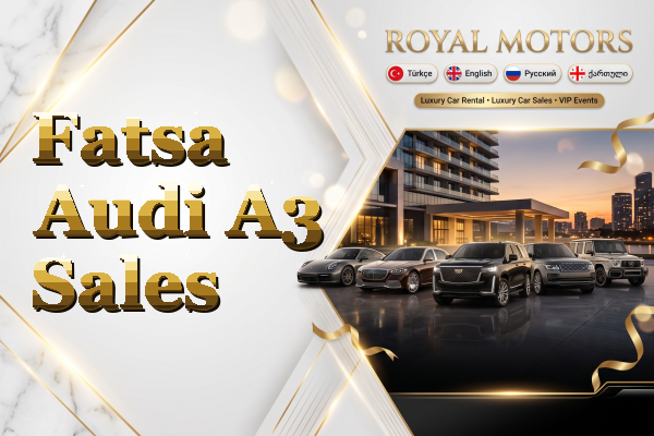 Fatsa Audi A3 Sales