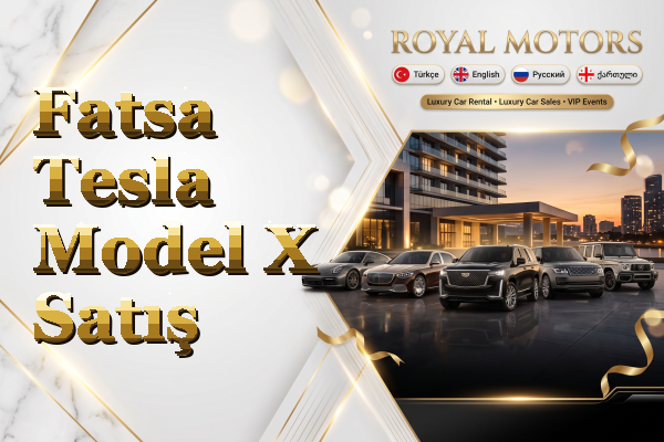 Fatsa Tesla Model X Satış