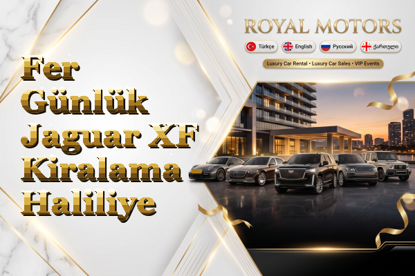 Fer Günlük Jaguar XF Kiralama - Haliliye