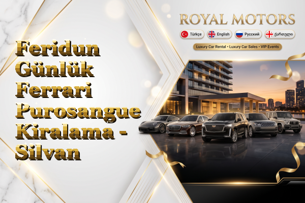 Feridun Günlük Ferrari Purosangue Kiralama - Silvan