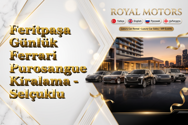 Feritpaşa Günlük Ferrari Purosangue Kiralama - Selçuklu