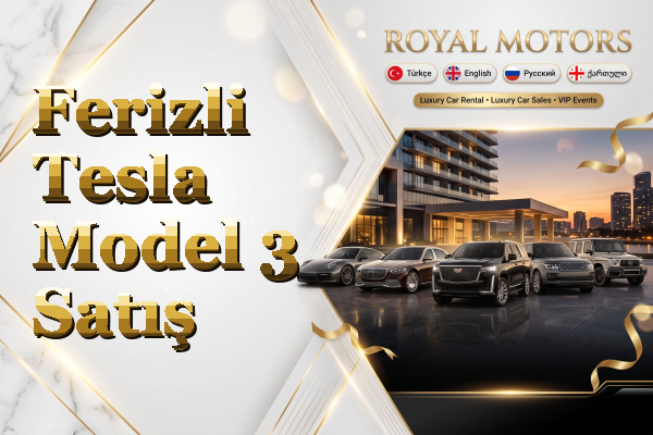 Ferizli Tesla Model 3 Satış