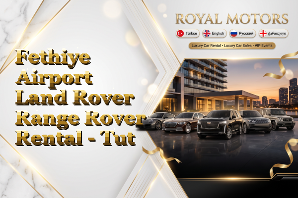 Fethiye Airport Land Rover Range Rover Rental - Tut