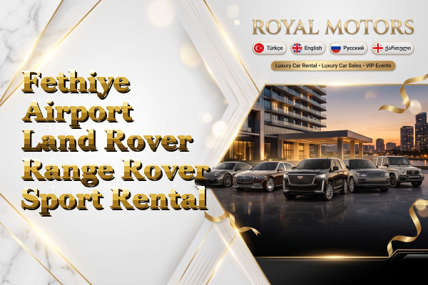 Fethiye Airport Land Rover Range Rover Sport Rental