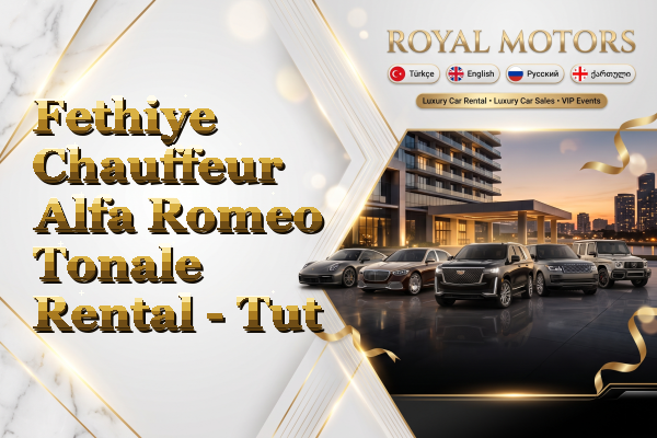 Fethiye Chauffeur Alfa Romeo Tonale Rental - Tut