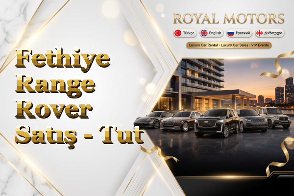 Fethiye Range Rover Satış - Tut
