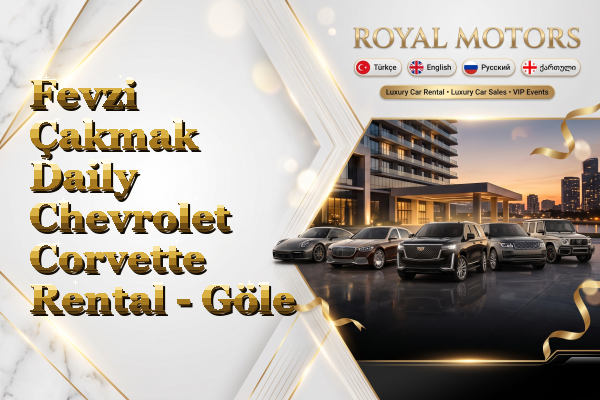 Fevzi Çakmak Daily Chevrolet Corvette Rental - Göle