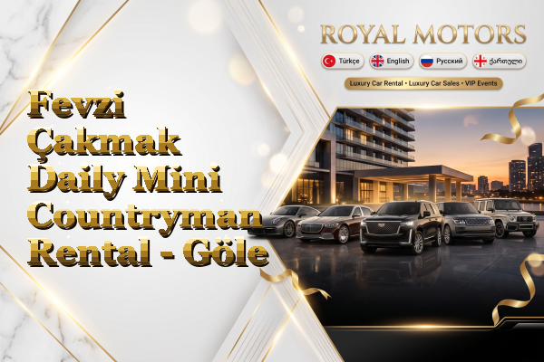 Fevzi Çakmak Daily Mini Countryman Rental - Göle
