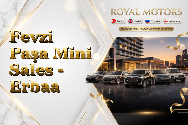 Fevzi Paşa Mini Sales - Erbaa