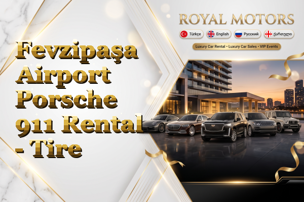 Fevzipaşa Airport Porsche 911 Rental - Tire