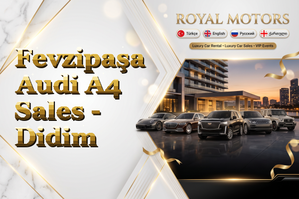 Fevzipaşa Audi A4 Sales - Didim